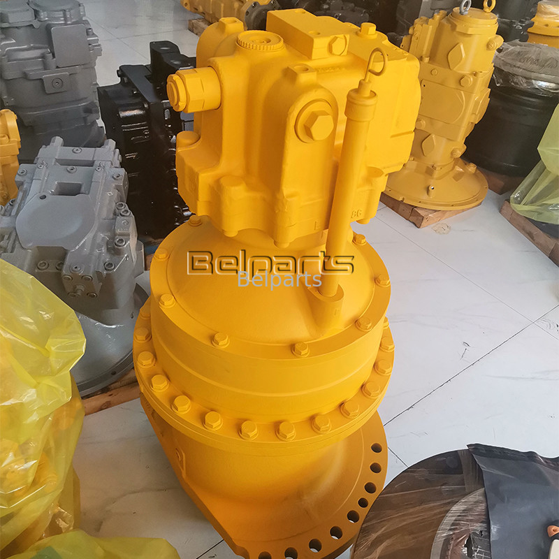 ชิ้นส่วนรถขุด Swing Motor Assy สำหรับ Komatsu PC450-7 PC450-8 PC400-7 PC400-8 อุปกรณ์สวิงไฮดรอลิก 706-7K-010