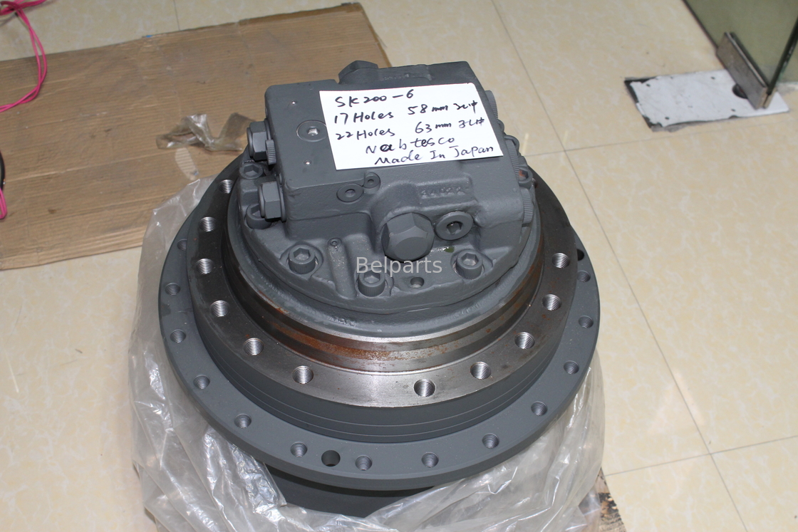 ชิ้นส่วนรถขุด Sk200-6e ไฮดรอลิกไดรฟ์สุดท้ายสำหรับ Kobelco YN15V00011F1 YN15V00011F3 YN15V00011F4