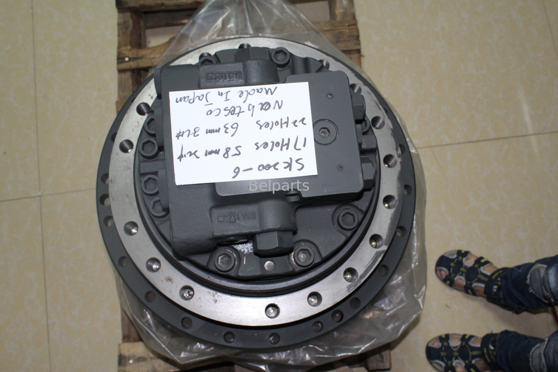 ชิ้นส่วนรถขุด Sk200-6e ไฮดรอลิกไดรฟ์สุดท้ายสำหรับ Kobelco YN15V00011F1 YN15V00011F3 YN15V00011F4
