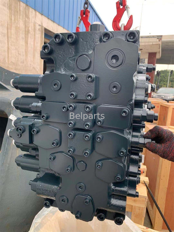 R520-9 Excavator วาล์วควบคุมไฮดรอลิกสำหรับ Hyundai 31QB-17100 วาล์วควบคุมหลัก