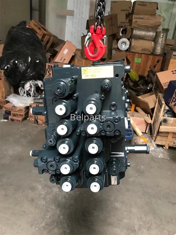 R330-9 วาล์วควบคุมไฮดรอลิกส่วนของเครื่องขุดสําหรับ Hyundai 31Q9-17002 วาล์วควบคุมหลัก