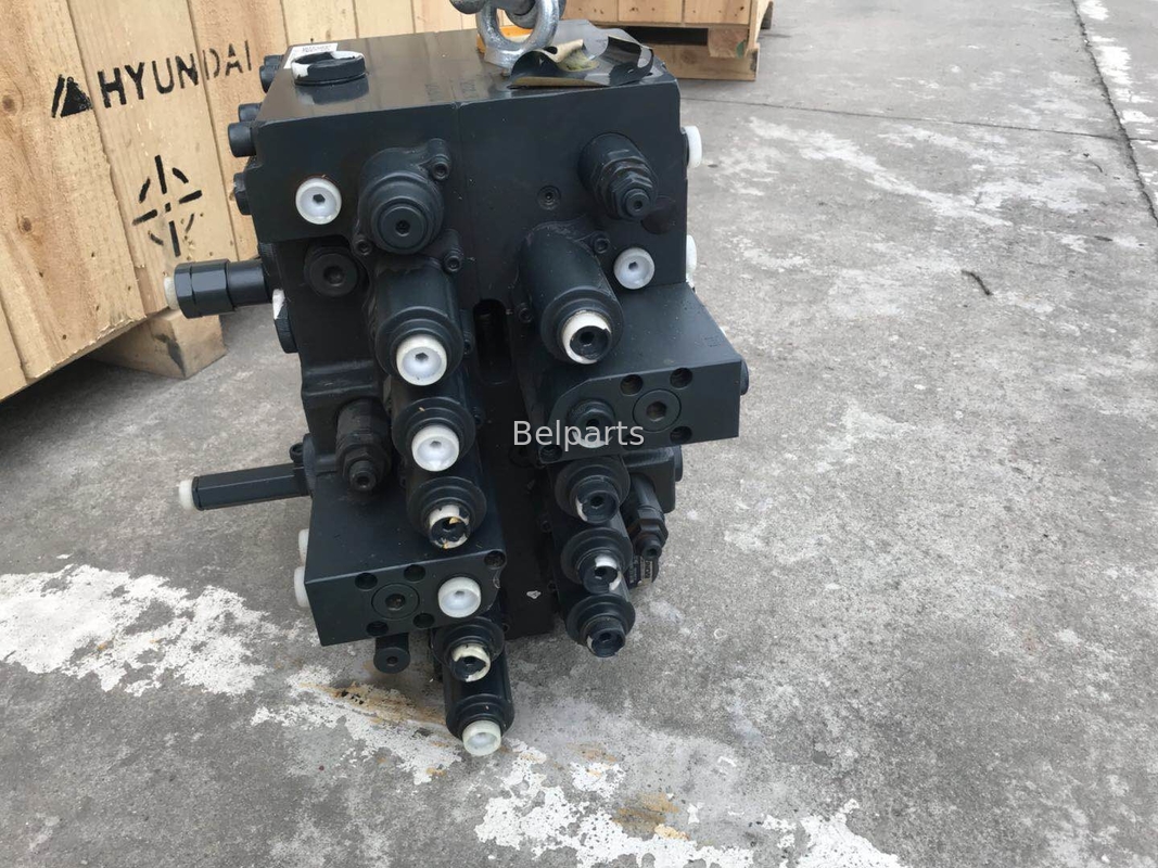 Crawler R1400W-7 Excavator Control Valve 31N4-15110 ชิ้นส่วนไฮดรอลิกสำหรับ Hyundai