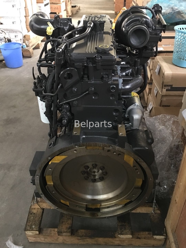 Belparts Excavator เครื่องยนต์ดีเซล PC300LC-8 SAA6D114E-3 สร้างชุดประกอบเครื่องยนต์ใหม่สำหรับ Komatsu