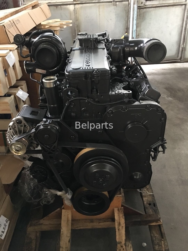 Belparts Excavator เครื่องยนต์ดีเซล PC300LC-8 SAA6D114E-3 สร้างชุดประกอบเครื่องยนต์ใหม่สำหรับ Komatsu
