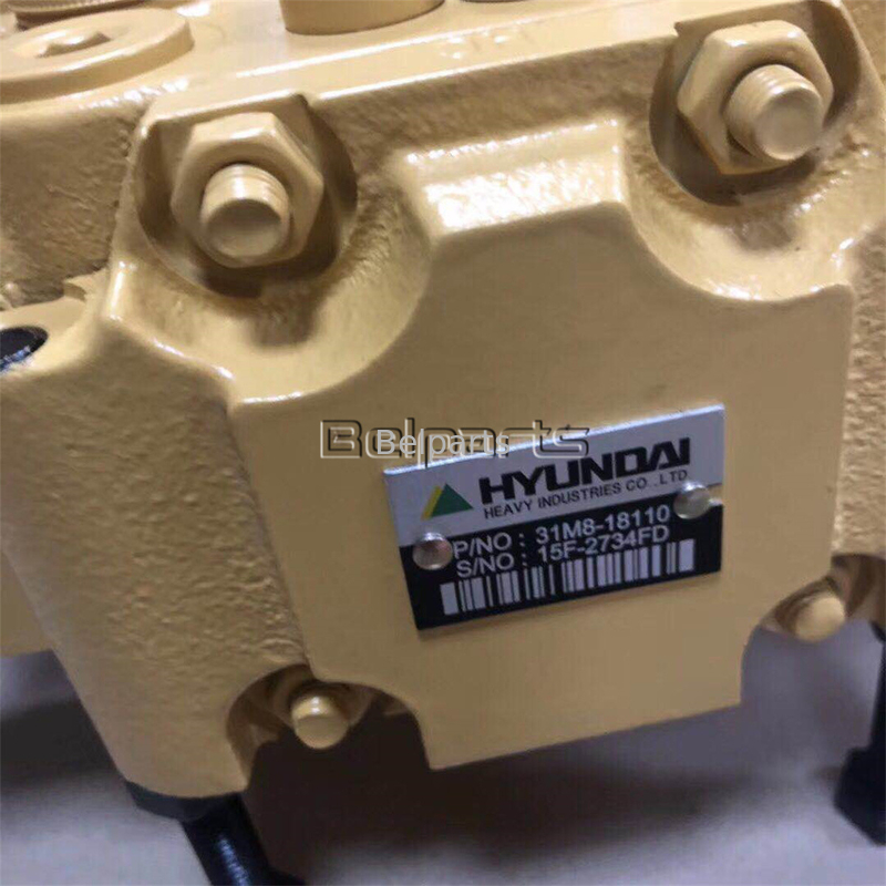 เครื่องขุดน้ํา R55-7 R60-7 วาล์วควบคุมหลัก สําหรับ Hyundai 31M8-19121 31M8-10110 31M8-10120