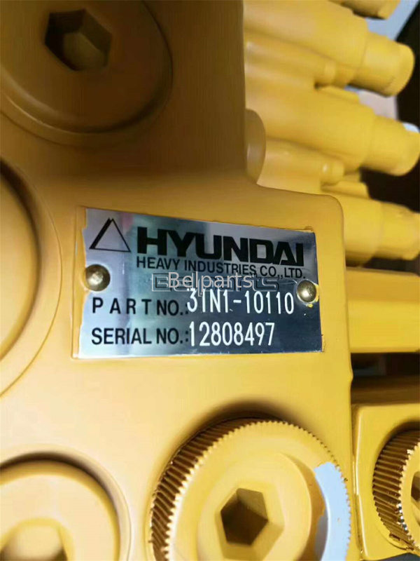 Belparts Excavator ไฮดรอลิก R80-7 วาล์วควบคุมหลักสําหรับ Hyundai 31N1-10110