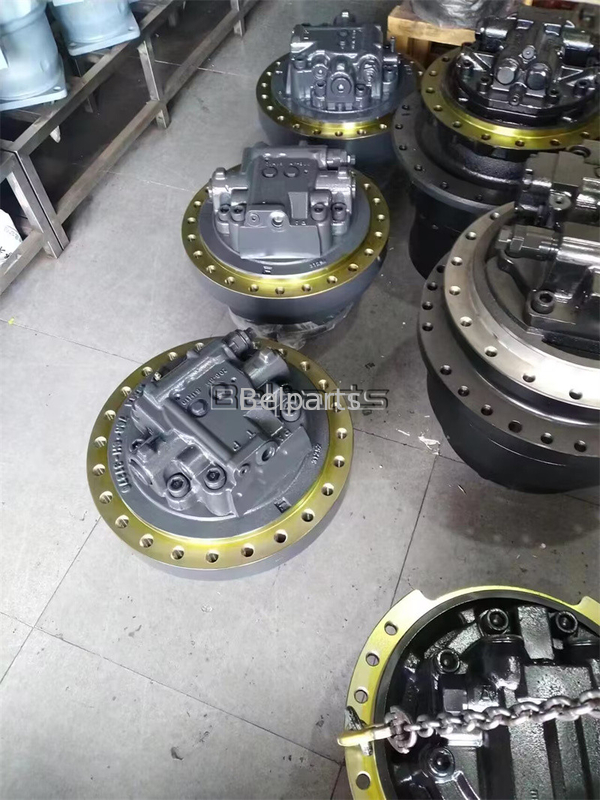 Belparts Excavator PC300-7 Final Drive โดยไม่มีกล่องเกียร์ 708-8H-00320 มอเตอร์เดินทางสําหรับ Komatsu