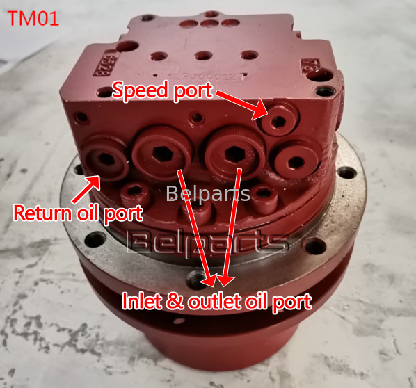 อะไหล่เบล U15-3 KX41.2 KX41.2V KX36.3 K008 เครื่องขุดเครื่องยนต์ไฮดรอลิก Kubota15 SK1.5 สําหรับ TM01