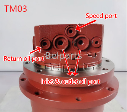 IHI28N IHI25VX IHI25NX IHI30NX Bobcat325 EC25 เครื่องขับเคลื่อนสุดท้าย สําหรับชิ้นส่วนเครื่องขุด TM03