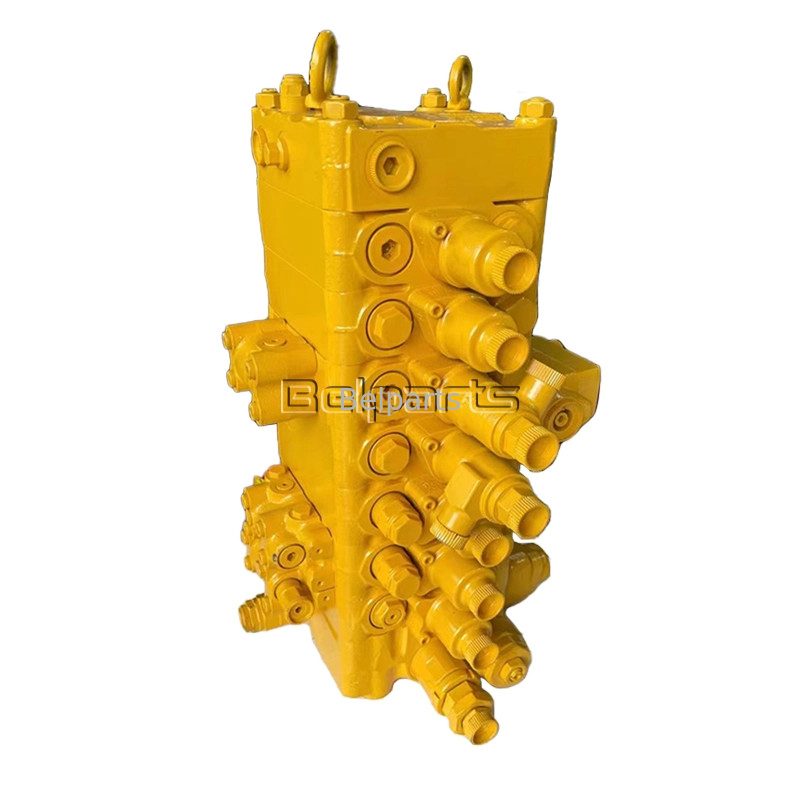 เลขส่วน PC120-6 การควบคุม วาล์วหลัก Assy การควบคุม วาล์ว Assy สําหรับ Komatsu PC120-6 PC120-7 วัสดุเหล็ก