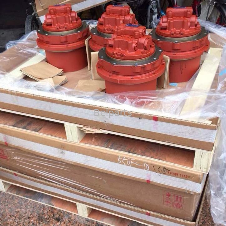 ชุดประกอบแทร็กขุด VIO50-3 คุณภาพส่งออกสำหรับ TM06F Final Drive Gearbox MAG33VP-550F-10