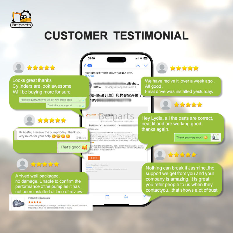 ปั๊มไฮดรอลิกหลัก DH150W-7 สำหรับอะไหล่รถขุด K5V80DTP-HNOV-12T ปั๊มลูกสูบตามแนวแกน