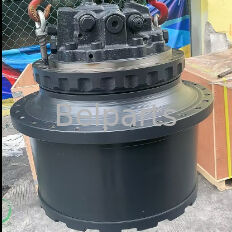 เครื่องขับเคลื่อนสุดท้ายสําหรับ PC390LC-11 PC490LC-11 PC390-11 PC490-11 Komatsu Excavator อะไหล่ 208-27-00500 มอเตอร์การเดินทางที่มีการประกอบกล่องเกียร์