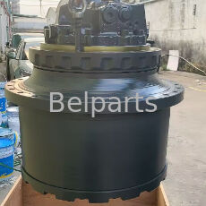 เครื่องขับเคลื่อนสุดท้ายสําหรับ PC390LC-11 PC490LC-11 PC390-11 PC490-11 Komatsu Excavator อะไหล่ 208-27-00500 มอเตอร์การเดินทางที่มีการประกอบกล่องเกียร์