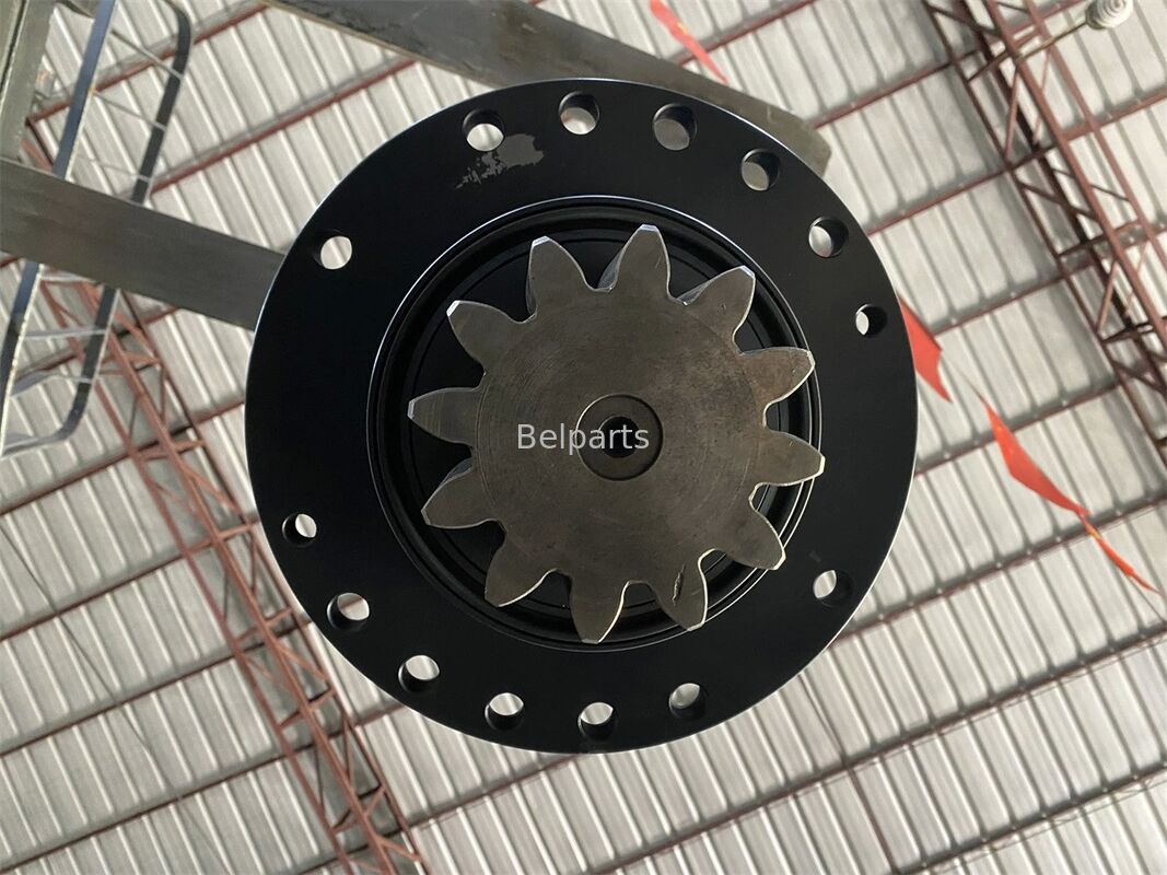 ชุดมอเตอร์สวิง R145LCR-9 สำหรับอะไหล่รถขุด Hyundai 39Q4-12100 ชุดมอเตอร์ไฮดรอลิกและตัวลดความเร็ว