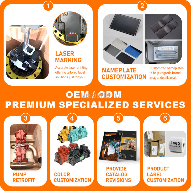 EC360 การลดการเดินทางสําหรับ VOLVO เครื่องขุดอะไหล่ 14566401 รวมเครื่องลดการเดิน