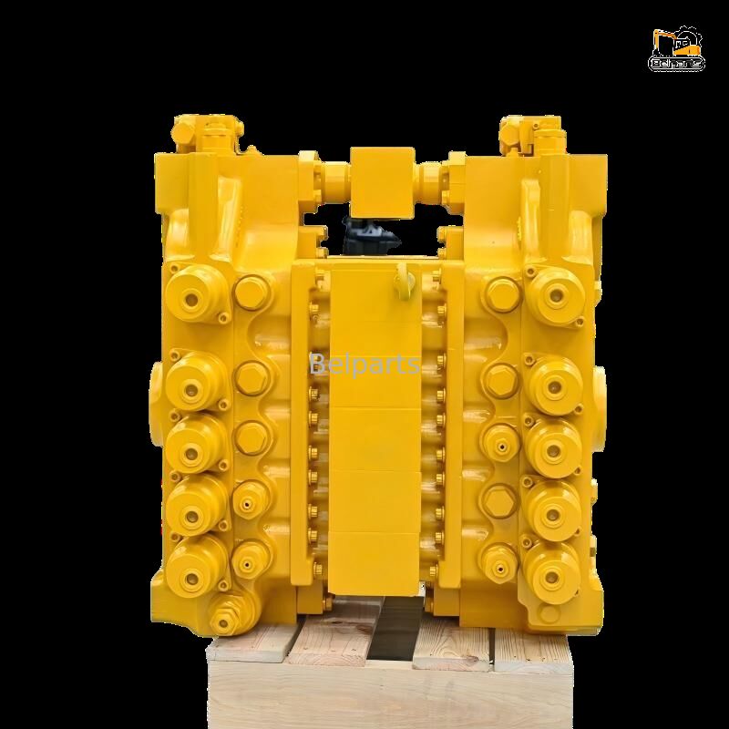 วาล์วควบคุมไฮดรอลิกหลักสําหรับ PC2000-8 KOMATSU อะไหล่เครื่องขุด 709-1A-11100 แผ่นจําหน่ายเดิม