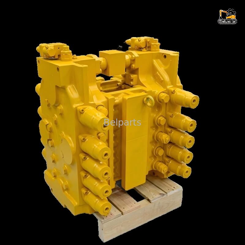 วาล์วควบคุมไฮดรอลิกหลักสําหรับ PC2000-8 KOMATSU อะไหล่เครื่องขุด 709-1A-11100 แผ่นจําหน่ายเดิม