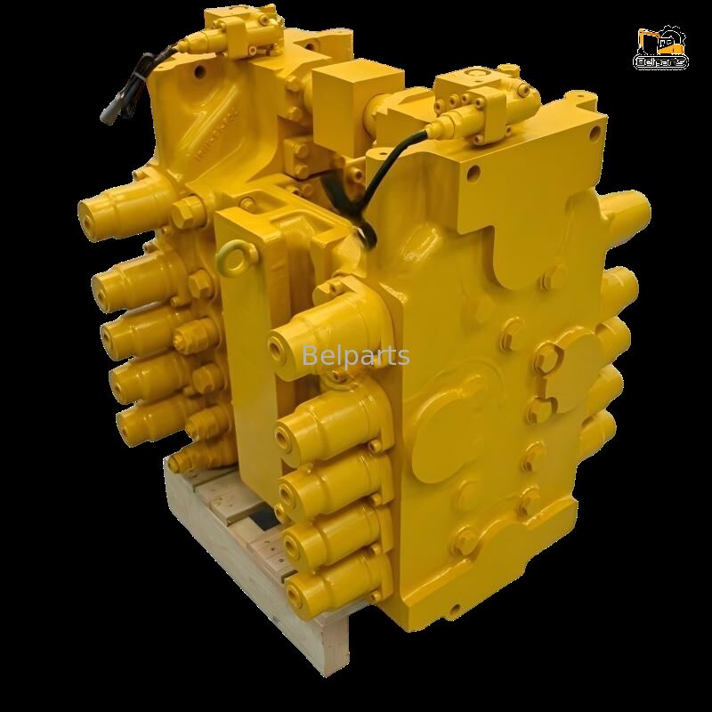 วาล์วควบคุมไฮดรอลิกหลักสําหรับ PC2000-8 KOMATSU อะไหล่เครื่องขุด 709-1A-11100 แผ่นจําหน่ายเดิม