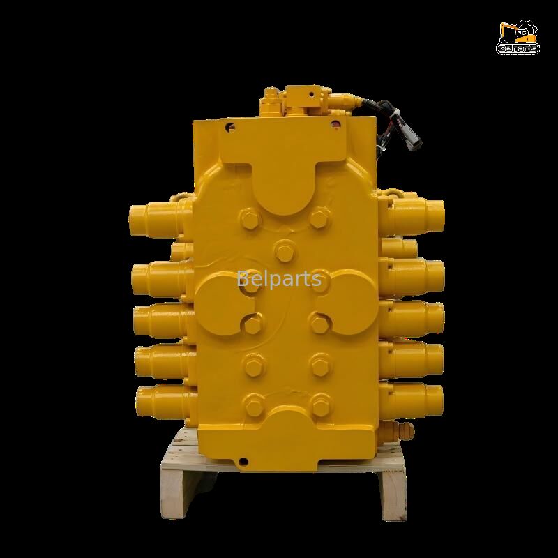 วาล์วควบคุมไฮดรอลิกหลักสําหรับ PC2000-8 KOMATSU อะไหล่เครื่องขุด 709-1A-11100 แผ่นจําหน่ายเดิม