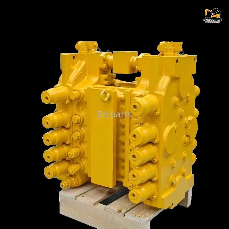 วาล์วควบคุมไฮดรอลิกหลักสําหรับ PC2000-8 KOMATSU อะไหล่เครื่องขุด 709-1A-11100 แผ่นจําหน่ายเดิม