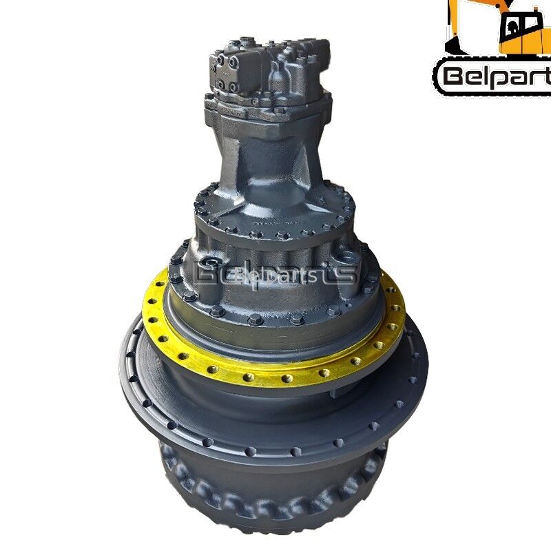 เครื่องขับเคลื่อนสุดท้ายสําหรับ PC2000-8 KOMATSU อะไหล่เครื่องขุด 21T-27-00300 21Т-26-00300 มอเตอร์เดินทางที่มีการลดการส่ง