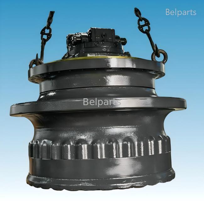 ชุดขับสุดท้ายสำหรับรถขุด KOMATSU PC1250-11 ชิ้นส่วนรถขุด 21N-27-00131 21N-27-00141 มอเตอร์ขับไฮดรอลิก ตัวลดส่งกำลัง