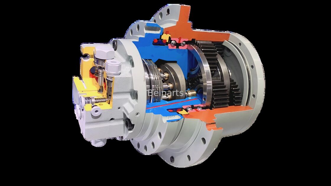 เครื่องขับเคลื่อนสุดท้ายสําหรับ PC650-1 KOMATSU อะไหล่เครื่องขุด 209-27-00043 209-27-00042 209-27-00041 209-27-00040 เครื่องขับเคลื่อนไฮดรอลิก