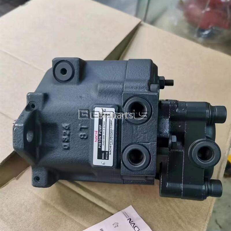 ปั๊มไฮดรอลิก Kobelco SK09SR ชิ้นส่วนรถขุดขนาดเล็ก PA10V00001F1 ต้นฉบับใหม่ Nachi PVD-00B-11-3 ปั๊มลูกสูบหลัก