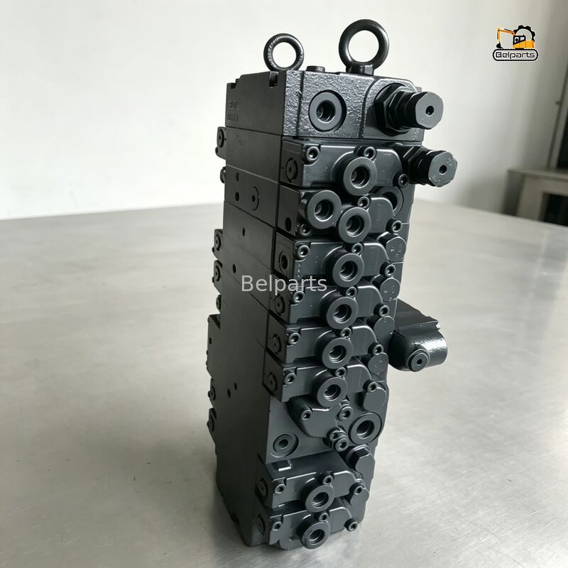 PC55MR-3 วาล์วควบคุมไฮดรอลิก 723-18-18200 723-18-18201 723-18-18202 สำหรับ KOMATSU Excavator ชิ้นส่วนเดิม