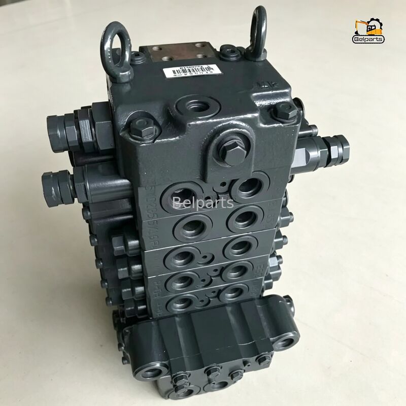 PC55MR-3 วาล์วควบคุมไฮดรอลิก 723-18-18200 723-18-18201 723-18-18202 สำหรับ KOMATSU Excavator ชิ้นส่วนเดิม