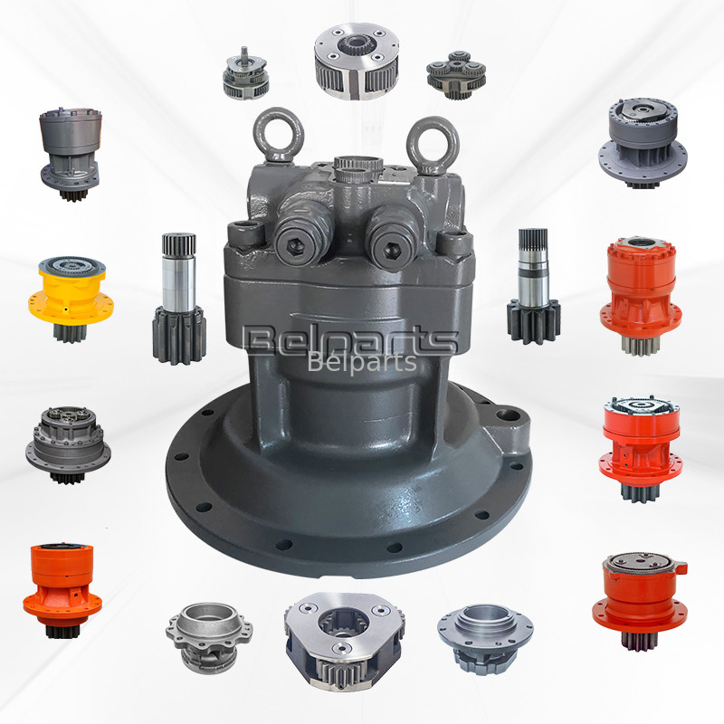 รถขุด Slew Motor R250LC-7 R250 Swing Motor Assy R250LC 31N7-10130