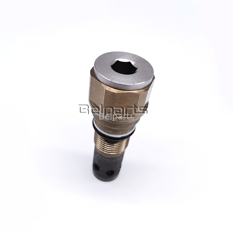 R215LC-7 R130W-5 R225-7 R210W-7 วาล์วระบายความดันรถขุดชิ้นส่วนไฮดรอลิก YF-10-13C-00