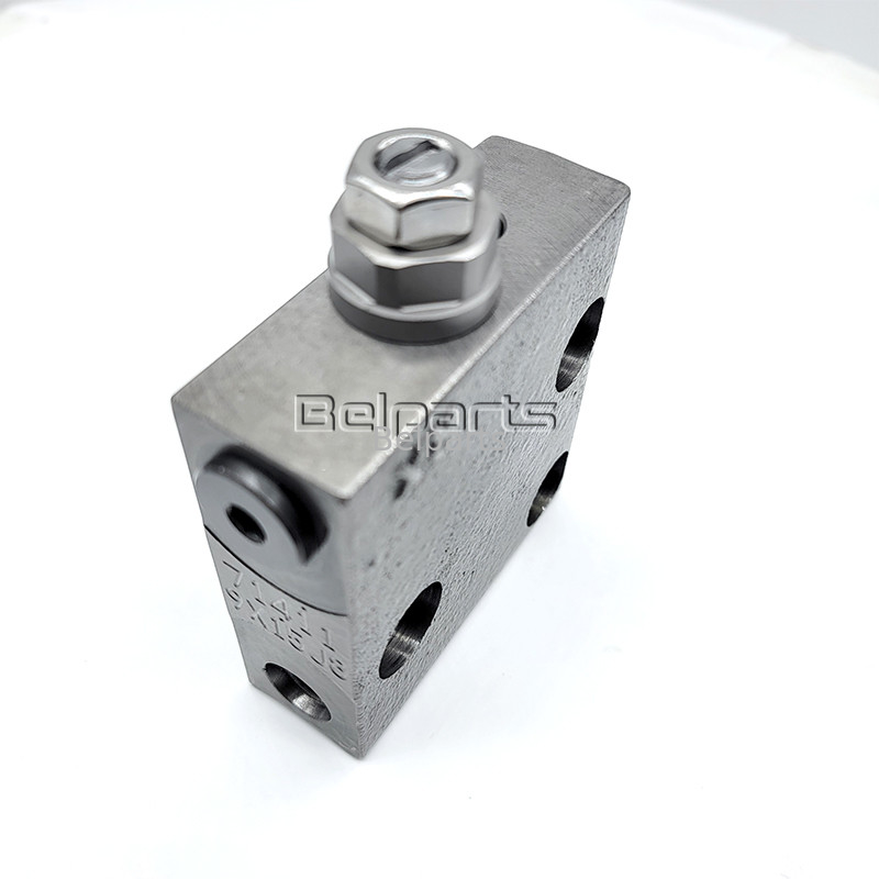 PC200-6 PC200-7 รถขุดอะไหล่วาล์วลดความดันตนเอง Assy 723-40-70100 723-90-61400