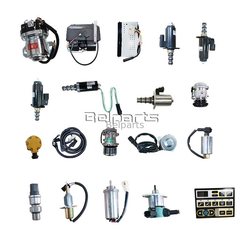 E320B E322B E322C ชิ้นส่วนไฟฟ้าของรถขุด 116-3526 1163526 Travel Model Final Drive โรตารี่โซลินอยด์วาล์ว