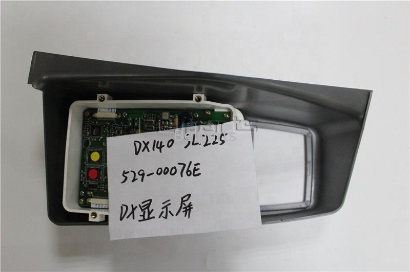 รถขุด DX140 แผงมอนิเตอร์คลัสเตอร์ SL225 จอภาพขุด 529-00076E