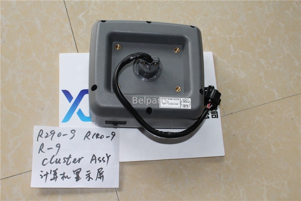 ตัวควบคุมรถขุด R520-9S R290LC-9 CLUSTER ASSY R140w-9 R200w-9 แผงแสดงผล 21Q6-30102 21Q6-40300