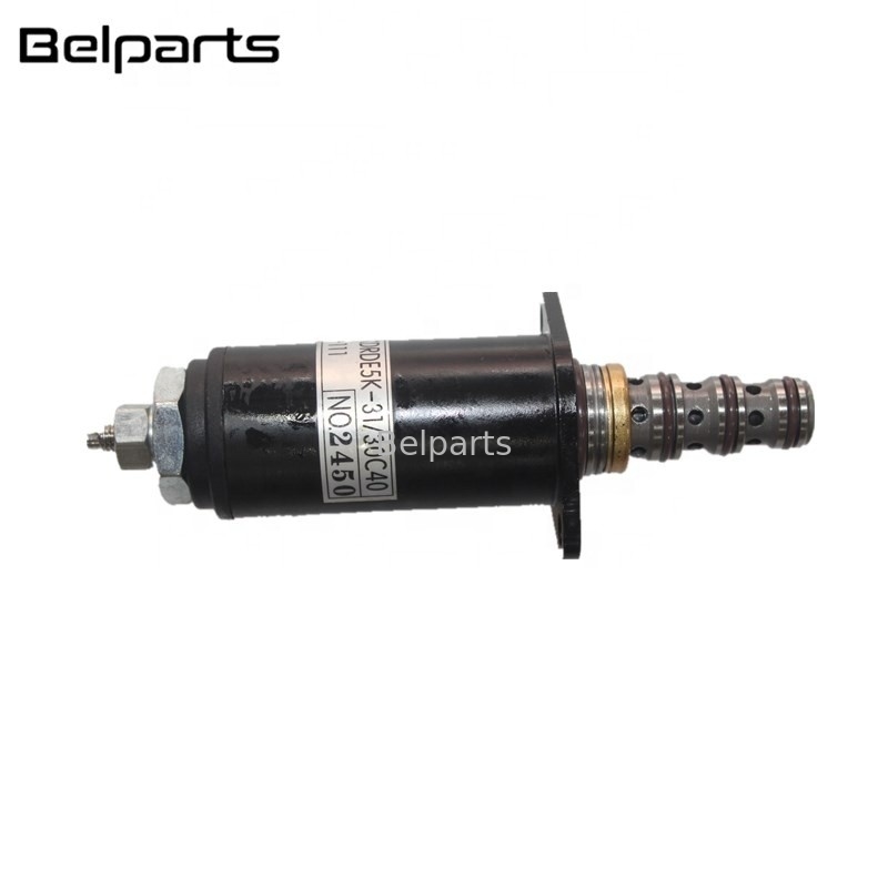 รถขุด SK200-6 SK200-8 SK200-6E SK230-6E อะไหล่ไฟฟ้า YN35V00018F2 YN35V00041F1 ปั๊มไฮดรอลิกโซลินอยด์