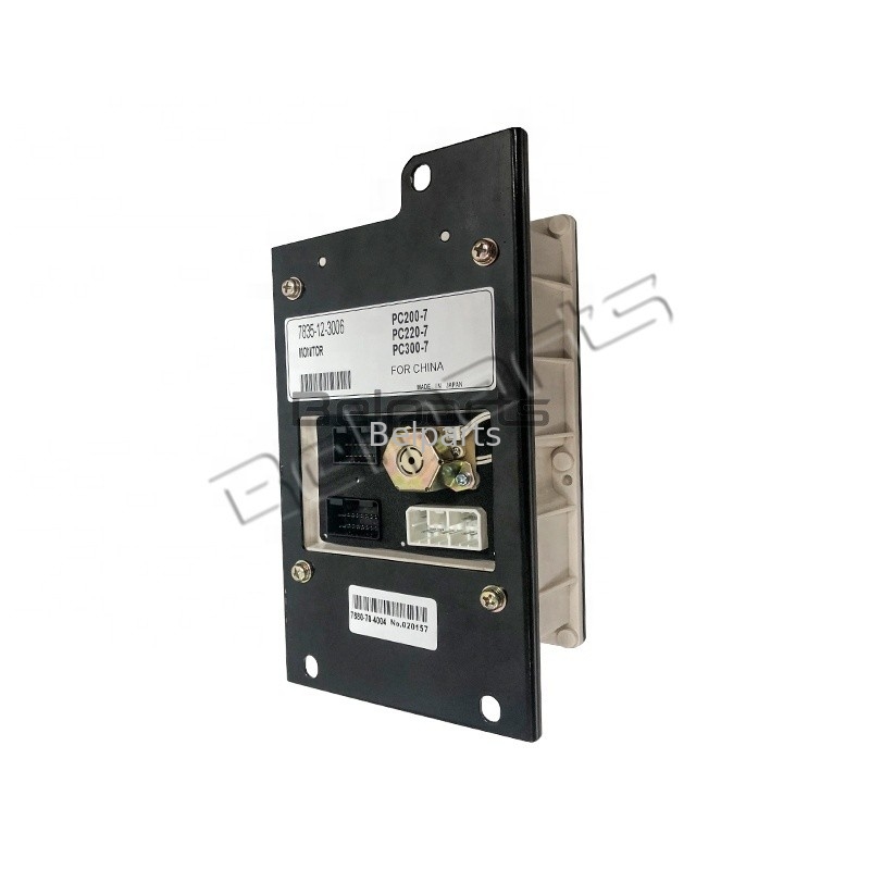 อะไหล่รถขุด Belparts PC200-7 PC220-7 PC300-7 หน้าจอแสดงผล ECU 7835-12-3006 7835-12-3007 จอภาพ