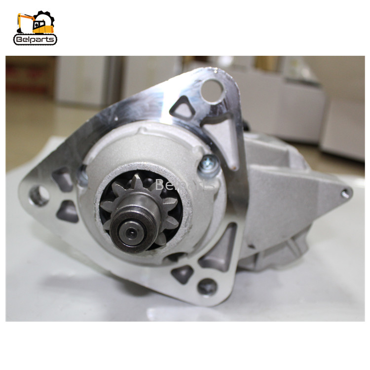Belparts Excavator Part R305-7 6CT8.3 24V 10T 5.5KW สตาร์ทมอเตอร์สำหรับเครื่องจักร Field