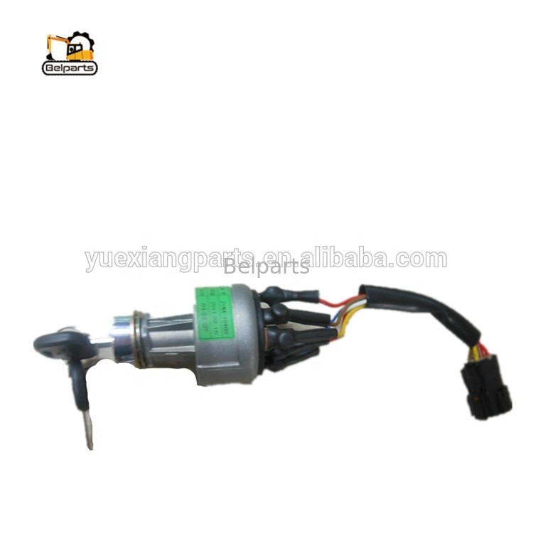 Belparts อะไหล่รถขุดตีนตะขาบ R225-7 R210LC-7 สวิตช์เริ่มต้น 21Q4-00070 21N4-10400