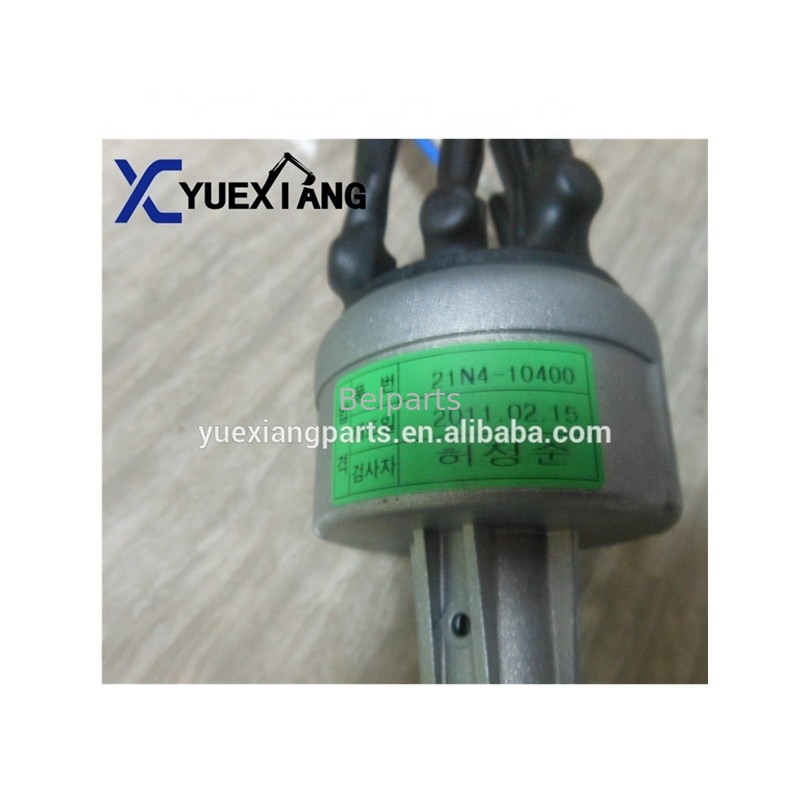 Belparts อะไหล่รถขุดตีนตะขาบ R225-7 R210LC-7 สวิตช์เริ่มต้น 21Q4-00070 21N4-10400