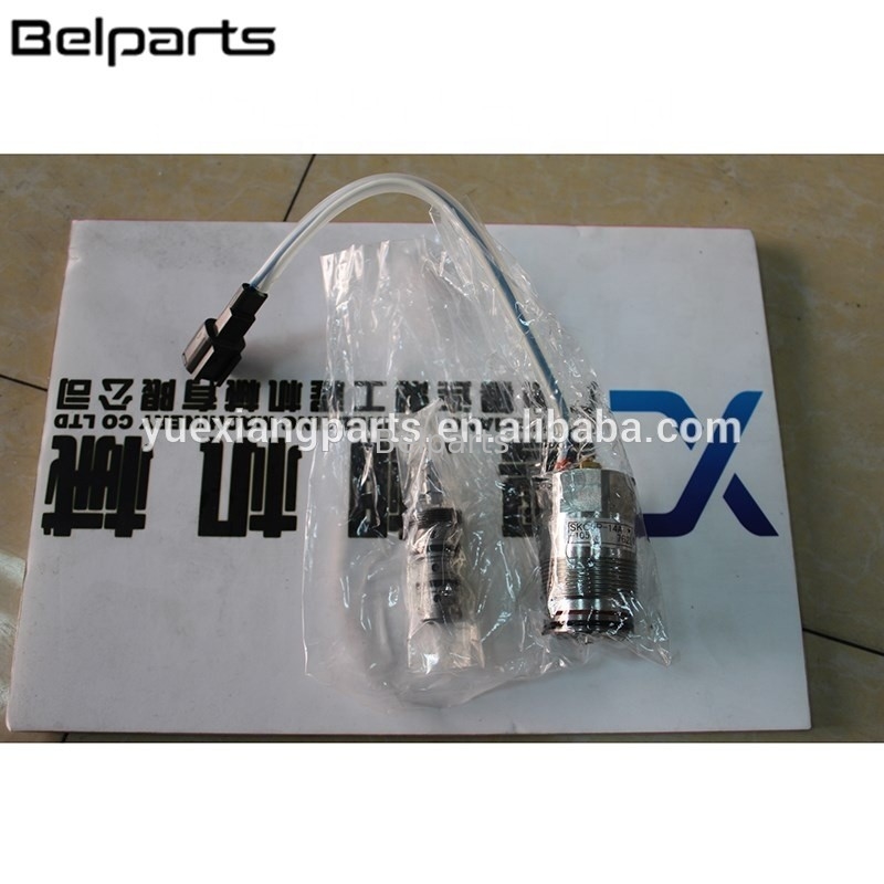 Belparts อะไหล่รถขุดตีนตะขาบ EX450-5 K3V180 4368974 KDRDE5K-10 40C50-T ตัวควบคุมโซลินอยด์วาล์ว