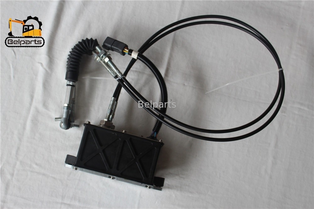 E320B E312B เครื่องเร่งความเร็วอะไหล่รถขุดตีนตะขาบ 47-5231 119-0633 มอเตอร์คันเร่งพร้อมปลั๊ก 6 ขาสำหรับ 320B 312B