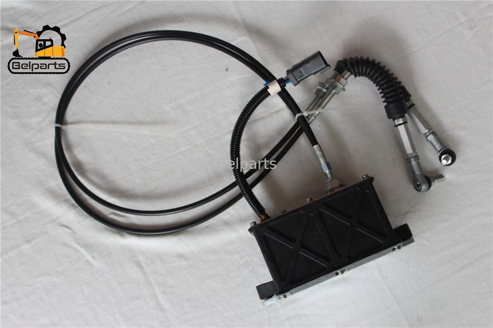E320B E312B เครื่องเร่งความเร็วอะไหล่รถขุดตีนตะขาบ 47-5231 119-0633 มอเตอร์คันเร่งพร้อมปลั๊ก 6 ขาสำหรับ 320B 312B