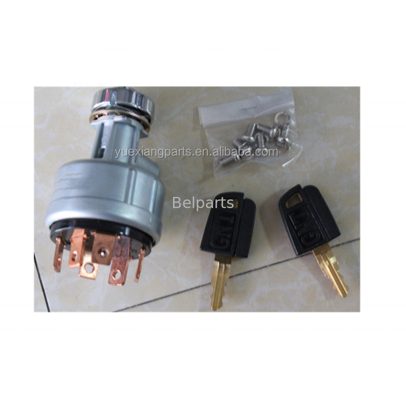 Belparts รถขุด 307 308C 312 320 320C ไฟฟ้า 6 สายสวิตช์กลุ่มความร้อนเริ่ม E320B E320C 7Y-3918 สตาร์ทจุดระเบิด