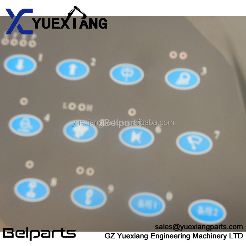 2206070265 จอมอนิเตอร์ไฟฟ้าของรถขุดสำหรับขุด LISHIDE SC220-7 ชิ้นส่วนเครื่องจักรก่อสร้าง