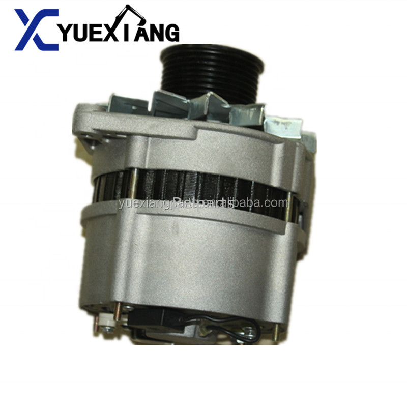 รถขุด 6735-81-6110 เครื่องกำเนิดไฟฟ้ากระแสสลับสำหรับ PC210-6K Regulator Alternator