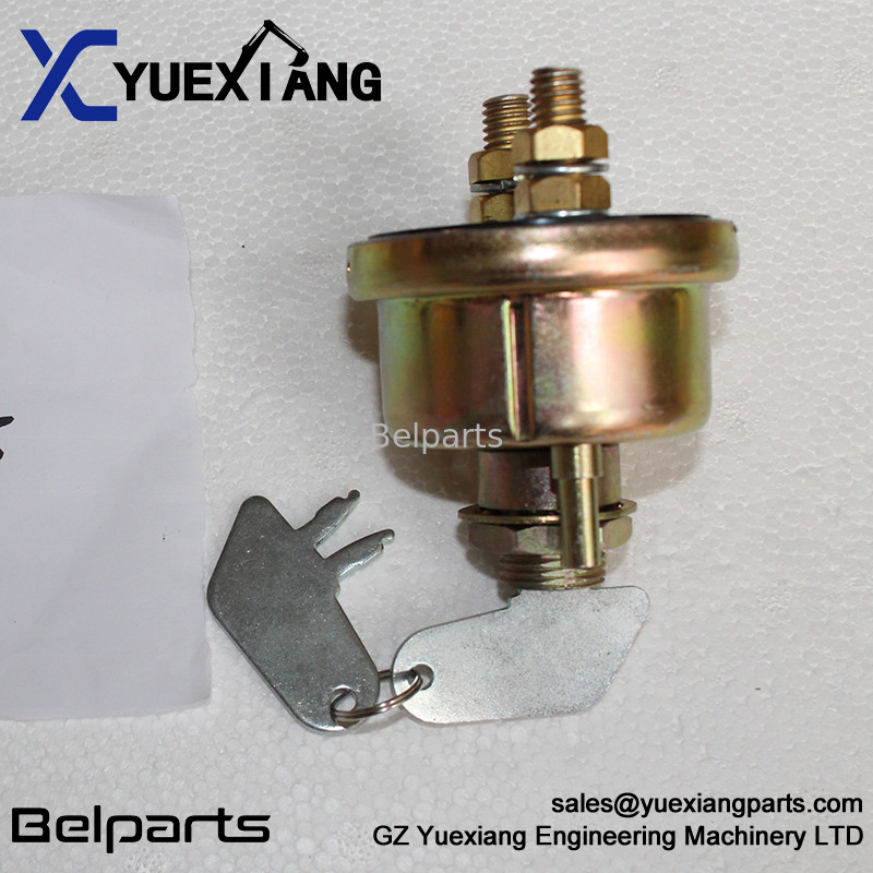 Belparts อะไหล่รถขุดตีนตะขาบ E320D ล็อคจุดระเบิด 7N-0718 สวิตช์จุดระเบิดไฟฟ้าสำหรับรถขุด