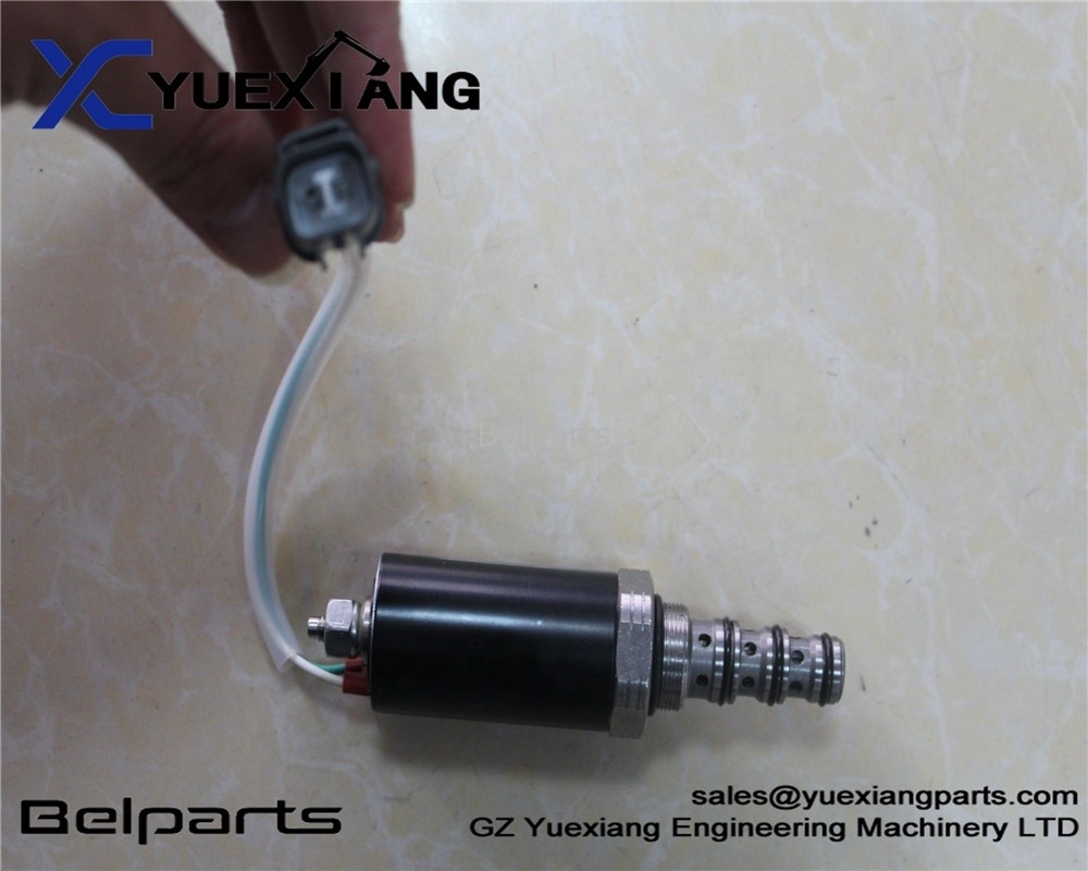 R215-7 R290LC-7 ชิ้นส่วนไฟฟ้าของรถขุด XJBN-00382 XJBN-00014 โซลินอยด์วาล์ว